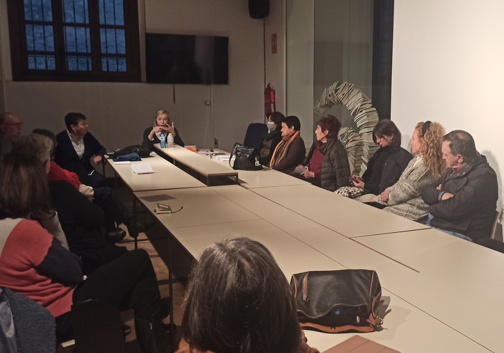 L'escriptora Susana Fortes visita el Club Quijote (07/02/2023)